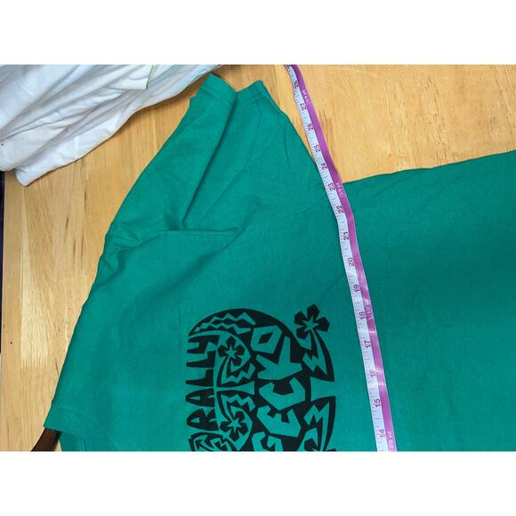 Vintage Gecko Shirt Rally Gecko Hawaii Car Promotional Green Graphic Tee XL - Picture 8 of 9